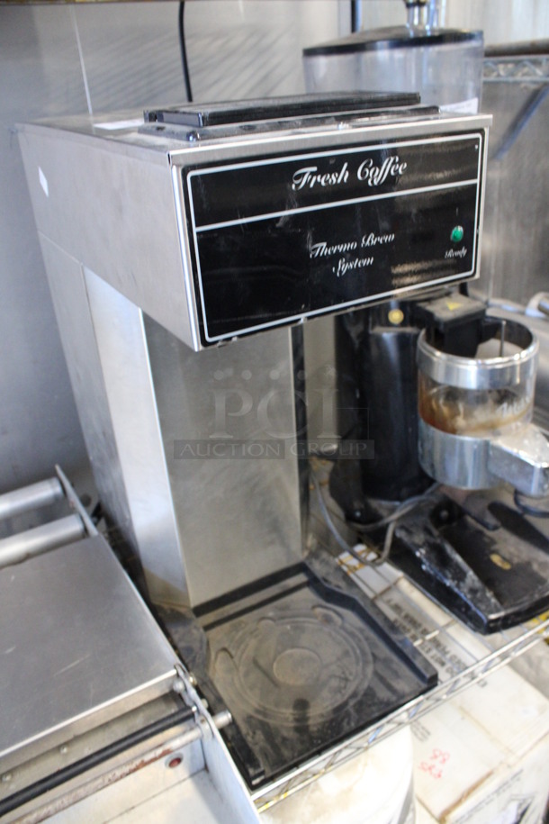 Newco Model AKLD Stainless Steel Commercial Countertop Coffee Machine. 120 Volts, 1 Phase. 9x17x21 - Image 3 of 4