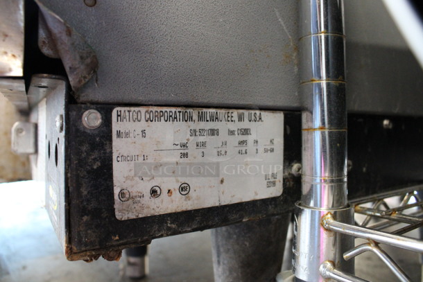 Hatco Model C-15 Stainless Steel Commercial Countertop Hot Water Booster. 208 Volts, 3 Phase. 13x27x24 - Image 4 of 4