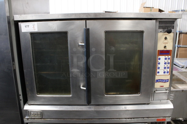 2 Lang Stainless Steel Commercial Electric Powered Full Size Convection Oven w/ View Through Doors and Metal Oven Racks. 220-480 Volts, 3 Phase. 40x39x62. 2 Times Your Bid! - Image 2 of 8