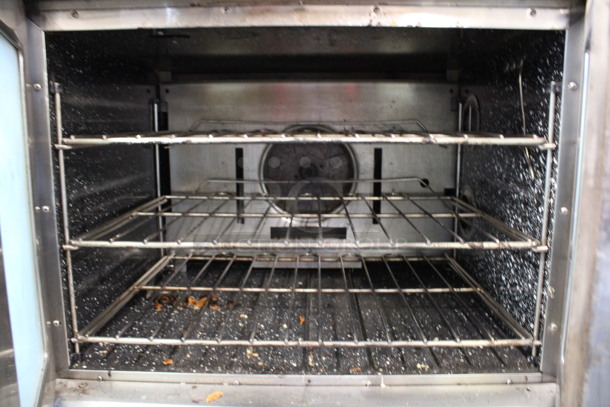 2 Lang Stainless Steel Commercial Electric Powered Full Size Convection Oven w/ View Through Doors and Metal Oven Racks. 220-480 Volts, 3 Phase. 40x39x62. 2 Times Your Bid! - Image 5 of 8