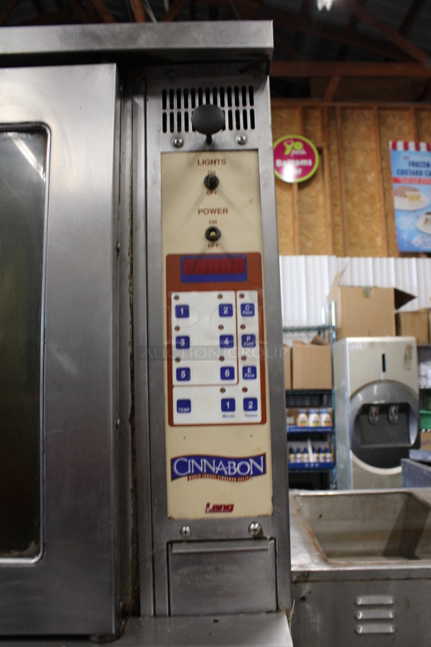 2 Lang Stainless Steel Commercial Electric Powered Full Size Convection Oven w/ View Through Doors and Metal Oven Racks. 220-480 Volts, 3 Phase. 40x39x62. 2 Times Your Bid! - Image 7 of 8
