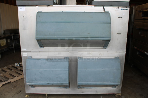 2 Scotsman Model CME1656RS-3F Stainless Steel Commercial Ice Machine Heads on Follett Model LD124S / SG3200-72 Ice Bin. 208/230 Volts, 1 Phase. 72x56x97 - Image 6 of 12