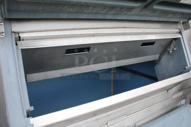2 Scotsman Model CME1656RS-3F Stainless Steel Commercial Ice Machine Heads on Follett Model LD124S / SG3200-72 Ice Bin. 208/230 Volts, 1 Phase. 72x56x97 - Image 7 of 12