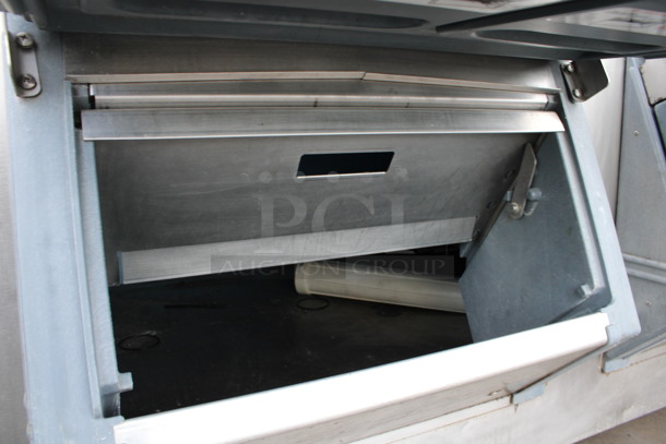 2 Scotsman Model CME1656RS-3F Stainless Steel Commercial Ice Machine Heads on Follett Model LD124S / SG3200-72 Ice Bin. 208/230 Volts, 1 Phase. 72x56x97 - Image 8 of 12