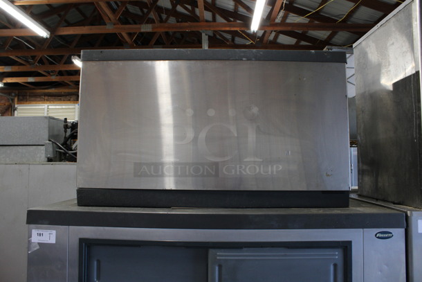 Scotsman Model CME2006RS-3C Stainless Steel Commercial Ice Machine Head on Follett Stainless Steel Commercial Ice Bin. 208/230 Volts, 3 Phase. 60x42x89 - Image 3 of 7