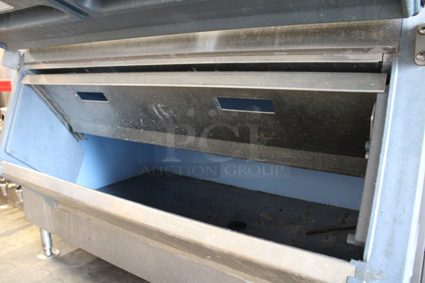 Scotsman Model CME2006RS-3C Stainless Steel Commercial Ice Machine Head on Follett Stainless Steel Commercial Ice Bin. 208/230 Volts, 3 Phase. 60x42x89 - Image 5 of 7