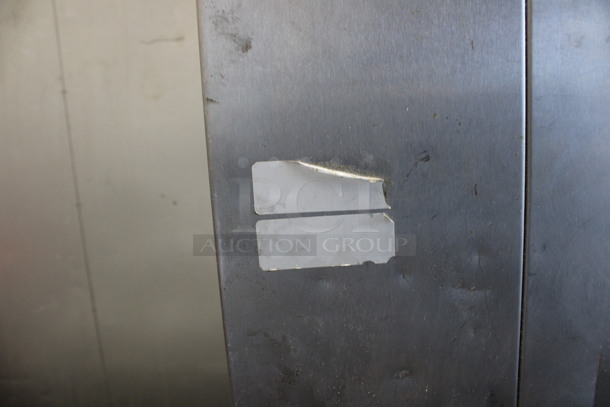 Scotsman Model CME2006RS-3C Stainless Steel Commercial Ice Machine Head on Follett Stainless Steel Commercial Ice Bin. 208/230 Volts, 3 Phase. 60x42x89 - Image 6 of 7