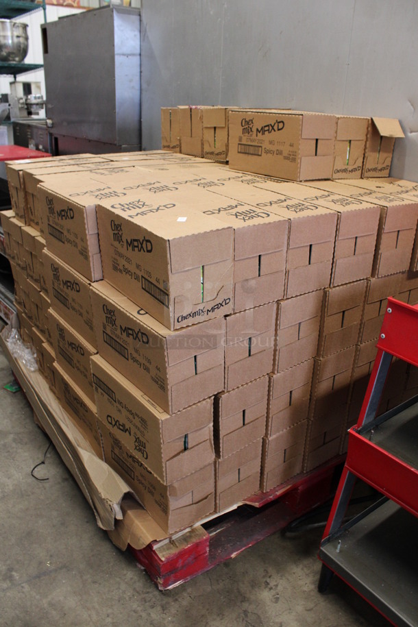 ALL ONE MONEY! PALLET LOT of 111 Boxes of Chex Mix Max'd Spicy Dill! - Image 3 of 4