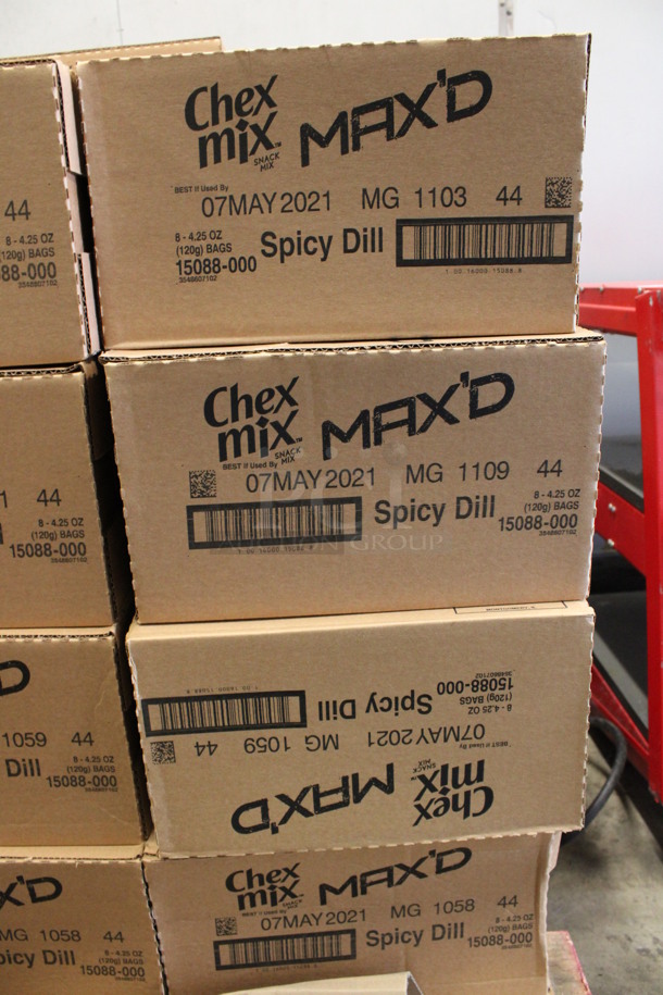 ALL ONE MONEY! PALLET LOT of 111 Boxes of Chex Mix Max'd Spicy Dill! - Image 4 of 4