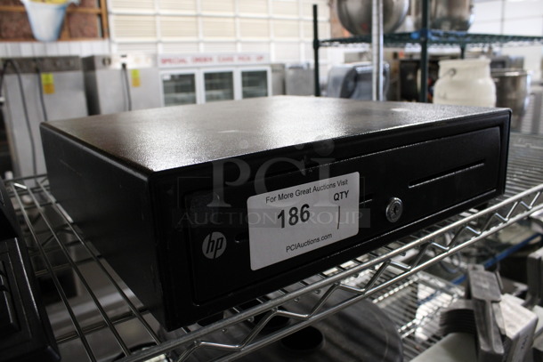 HP Black Metal Cash Drawer. 16x16.5x4 - Image 2 of 3