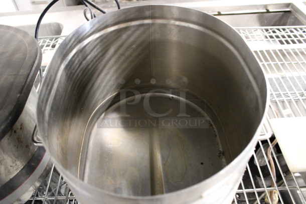 Bunn Stainless Steel Commercial Beverage Holder Dispenser w/ Lid. 13x17x10 - Image 4 of 4