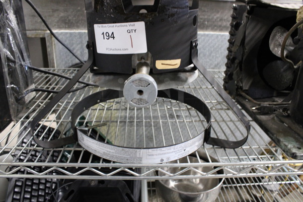 Bruce Model 22174.01708 Metal Countertop Single Burner Stock Pot Range. 17x17x13 - Image 3 of 5