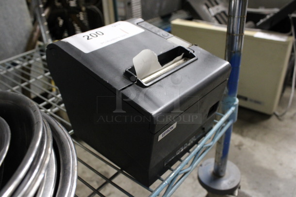 Epson Model M129M Countertop Receipt Printer. 6x8x6 - Image 2 of 4