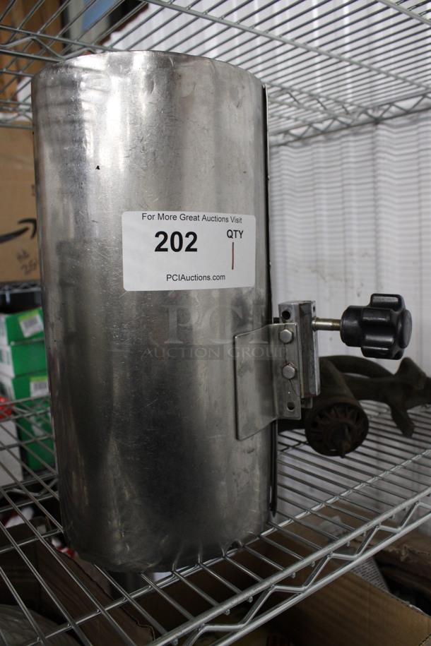 Metal Vegetable Chute for Meat Slicer. Does Not Have Pusher. 7x10x14 - Image 2 of 3