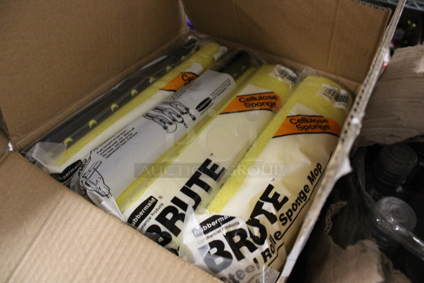 ALL ONE MONEY! Lot of 12 BRAND NEW IN BOX! Rubbermaid Brute Steel Rollers! 12x3.5x2.5 - Image 2 of 3