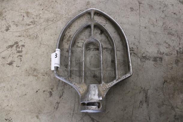 Univex Metal Commercial Paddle Attachment for Mixer. 8x3x12 - Image 1 of 5