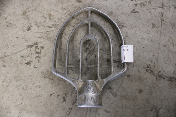 Univex Metal Commercial Paddle Attachment for Mixer. 8x3x12 - Image 5 of 5