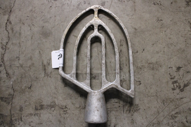 Metal Commercial Paddle Attachment for Hobart Mixer. Appears To Be a 20 Quart. 8.5x3x13.5 - Image 2 of 5