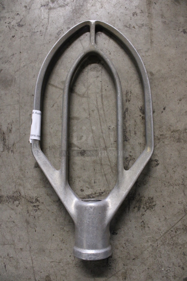 Metal Commercial Paddle Attachment for Hobart Mixer. Appears To Be a 30 Quart. 8x3x16.5