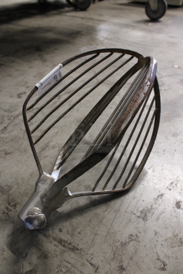 Metal Commercial Whisk Attachment for Hobart Legacy Mixer. Appears To Be a 20 Quart. 8.5x8.5x13 - Image 2 of 4