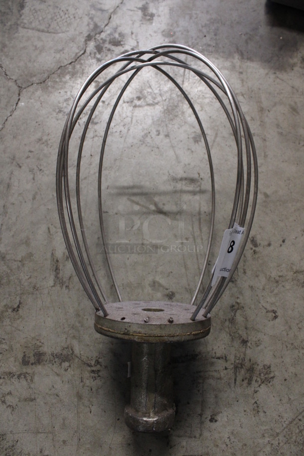 Hobart Model DS301 Metal Commercial 30 Quart Whisk Attachment for Mixer. 8x8x16 - Image 1 of 5