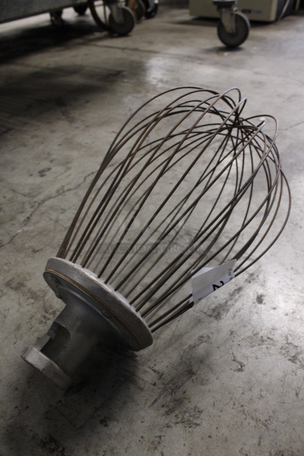 Hobart Model DS30D Metal Commercial 30 Quart Whisk Attachment for Mixer. 8x8x16.5 - Image 3 of 4