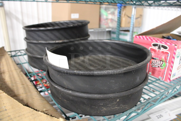 5 Metal Round Baking Pans. 9.5x9.5x2. 5 Hobart Model DS301 Metal Commercial 30 Quart Whisk Attachment for Mixer. 8x8x16 - Image 2 of 2