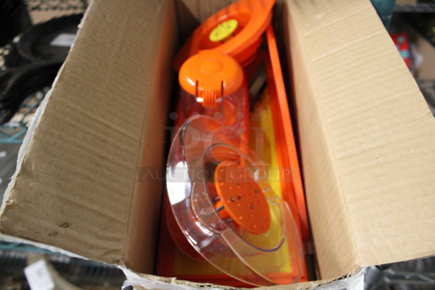 ALL ONE MONEY! Lot of Orange Poly Mandolin w/ Extra Pieces. - Image 3 of 3