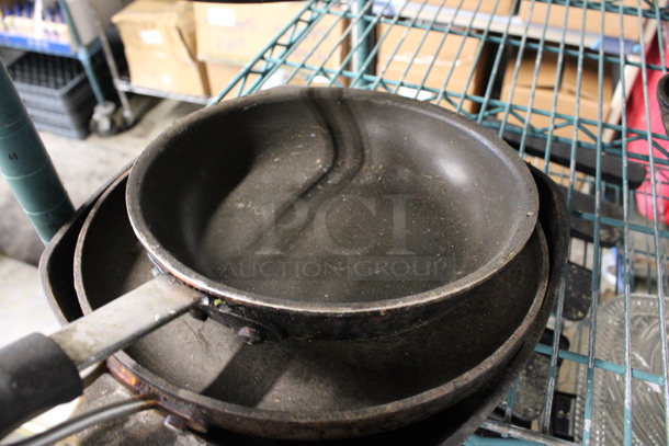 4 Various Metal Skillets. Includes 15x8.5x2. 4 Times Your Bid! - Image 3 of 3
