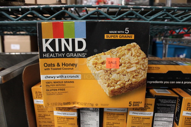 ALL ONE MONEY! Lot of 24 BRAND NEW Boxes of Kind Oats and Honey Bars! - Image 2 of 3