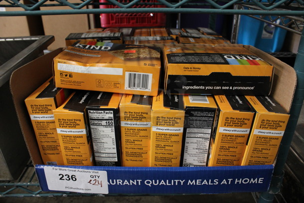 ALL ONE MONEY! Lot of 24 BRAND NEW Boxes of Kind Oats and Honey Bars! - Image 3 of 3