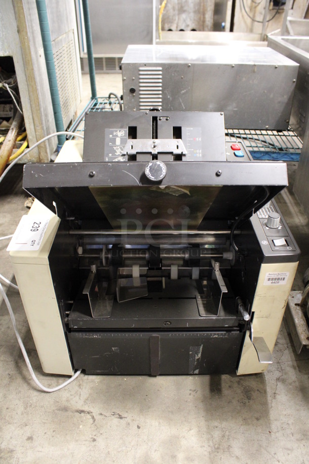 Duplo Model D-590 Metal Automatic Heavy Duty Countertop Paper Folder. 18x20x19 - Image 2 of 6