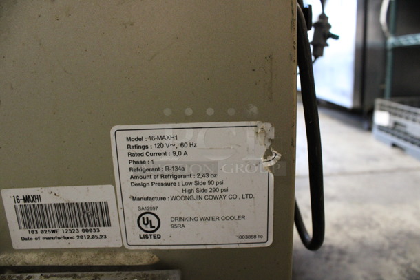 Quench Model 16-MAXH1 Metal Floor Style Water Cooler Base. 120 Volts, 1 Phase. 17x19x57 - Image 4 of 6