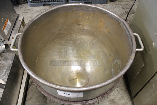 Hobart Model VML80 Metal Commercial 80 Quart Mixing Bowls. 25x21x18 - Image 2 of 4