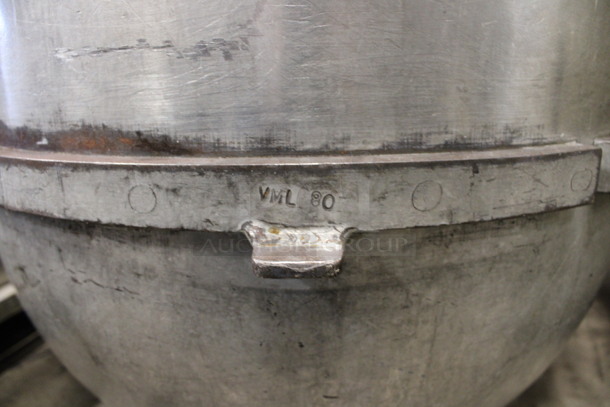 Hobart Model VML80 Metal Commercial 80 Quart Mixing Bowls. 25x21x18 - Image 4 of 4