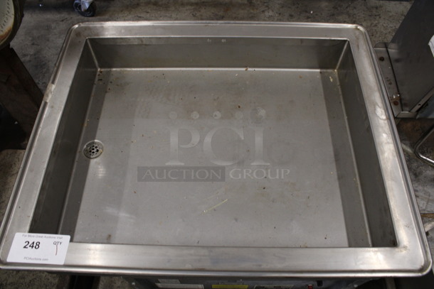 Atlas Metal Model WCM-2 Stainless Steel Commercial Cold Pan Drop In. 115 Volts, 1 Phase. 29.5x24x20. Tested and Working! - Image 2 of 5