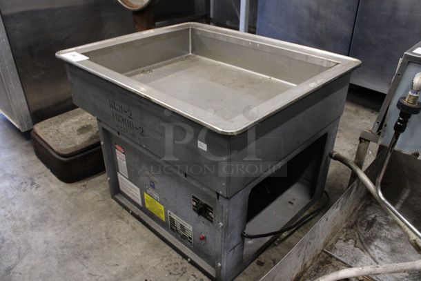 Atlas Metal Model WCM-2 Stainless Steel Commercial Cold Pan Drop In. 115 Volts, 1 Phase. 29.5x24x20. Tested and Working! - Image 3 of 5