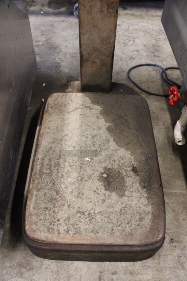 Chatillon Metal Commercial Floor Style Scale. 15x23x37 - Image 4 of 4