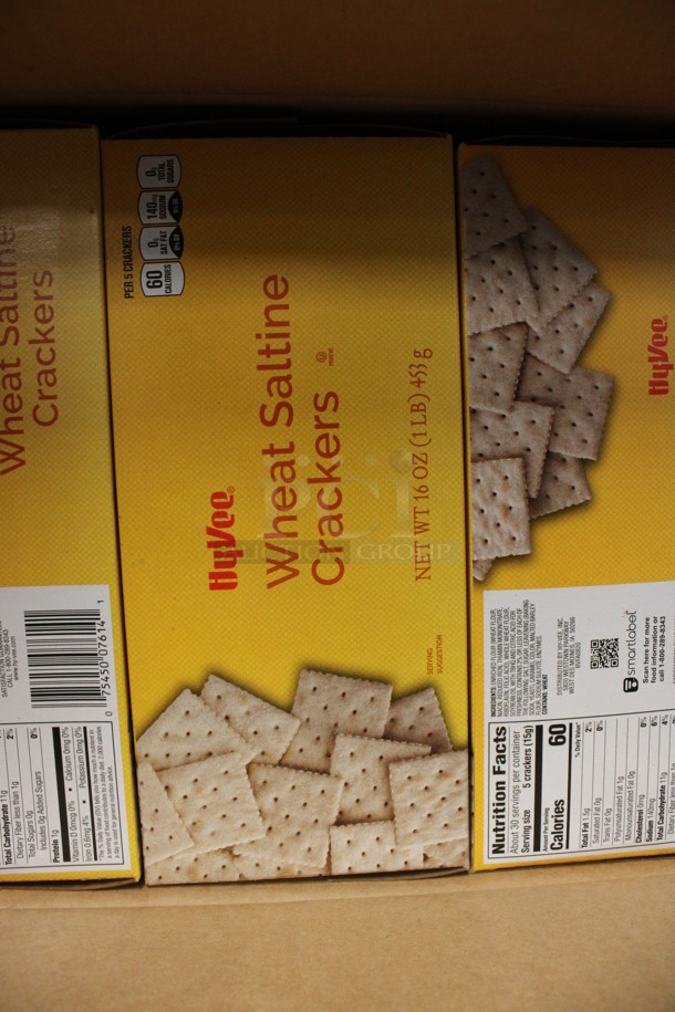 ALL ONE MONEY! Case of Wheat Saltine Cracker Boxes! - Image 2 of 3