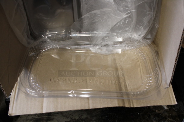 BRAND NEW IN BOX! Clear Plastic Lids!  - Image 2 of 4