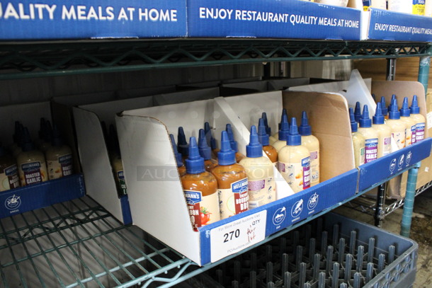 ALL ONE MONEY! Lot of 7 Boxes of Hellman's Creamy Bourbon BBQ Sauce and Roasted Garlic Bottles!  - Image 5 of 5