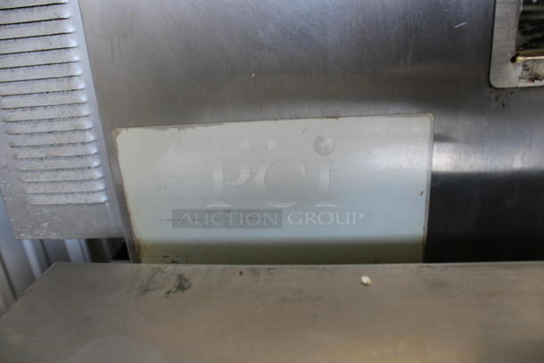 LATE MODEL! Lincoln Impinger Stainless Steel Commercial Conveyor Pizza Oven on Commercial Casters. 240 Volts, 1 Phase. 50x40x43.5 - Image 6 of 6