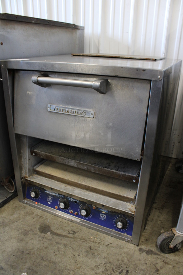 Baker's Pride Model P-44S Stainless Steel Commercial Countertop Electric Powered 2 Deck Pizza Oven. 208 Volts, 1 Phase. 26x28x29 - Image 4 of 9