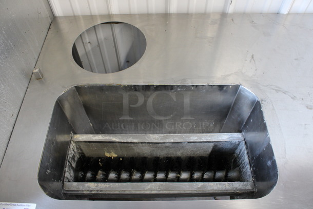 Ayr-king Model BBS-EC1 Stainless Steel Commercial Breader / Blender / Sifter Station. 115 Volts, 1 Phase. 48x30x36. Tested and Working! - Image 3 of 6