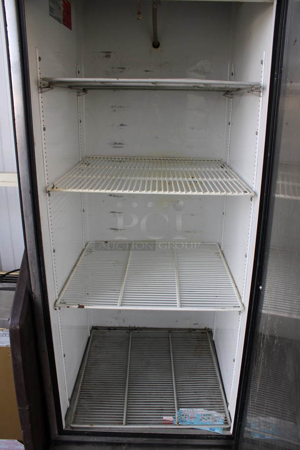 True Model T-23 Stainless Steel Commercial Single Door Reach In Cooler. 115 Volts, 1 Phase. 27x30x79. Tested and Working! - Image 5 of 6