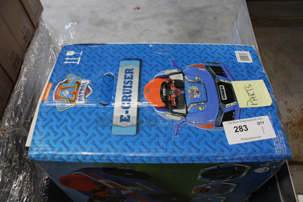 IN ORIGINAL BOX! Paw Patrol Electric Powered Children's Car. For Parts.  - Image 4 of 6