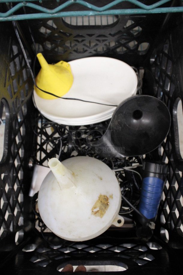 ALL ONE MONEY! Lot of Poly Freezer Baskets, Binders, Wires and Scissors! - Image 5 of 5