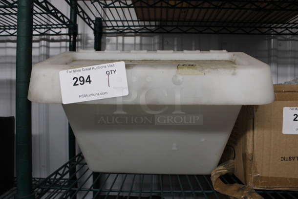 White Poly Ingredient Bin. 16x23x11 - Image 2 of 4
