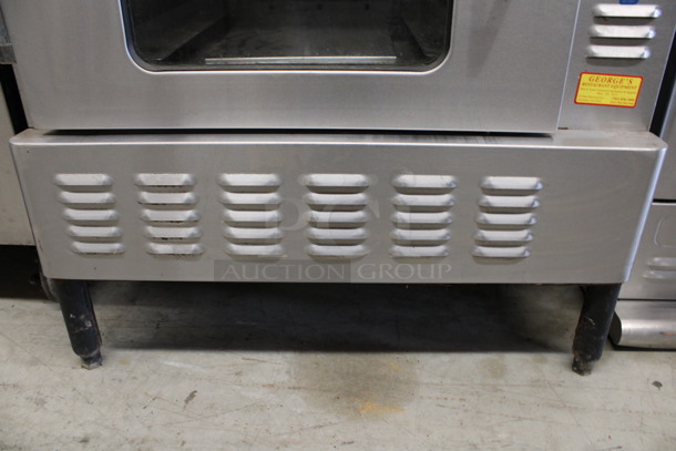 Blodgett Stainless Steel Commercial Electric Powered Half Size Convection Oven w/ View Through Door and Thermostatic Controls. 120 Volts, 1 Phase. 30x34x45 - Image 6 of 6