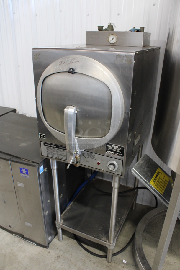 Market Forge Model ST-AGF Stainless Steel Commercial Natural Gas Powered Single Cabinet Pressure Steamer w/ Under Shelf. 40,000 BTU. 19x28x57 - Image 2 of 7